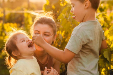 Visita en familia Bodega La Viña